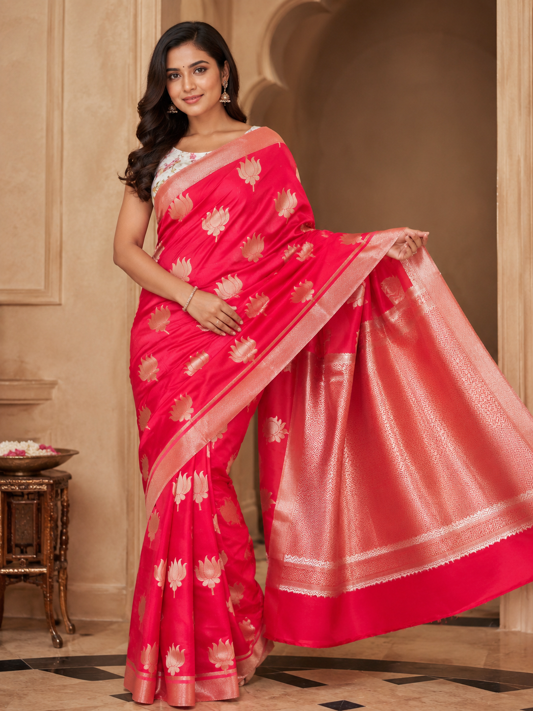 Padma Rani Katan Silk Saree