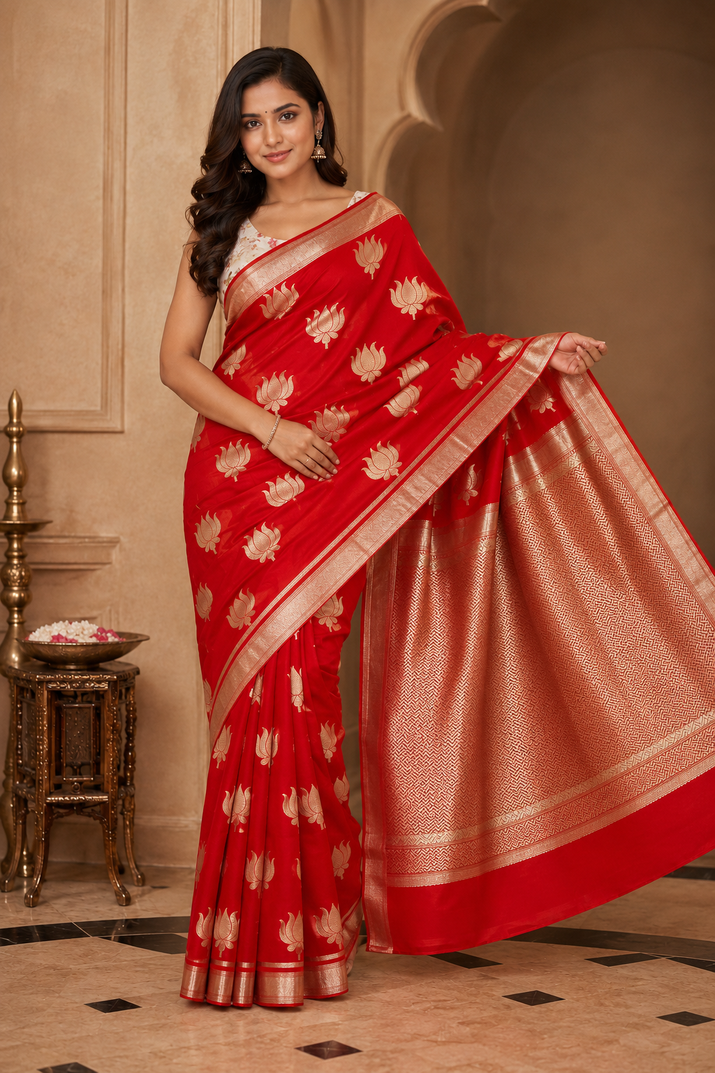 Padma Rani Katan Silk Saree