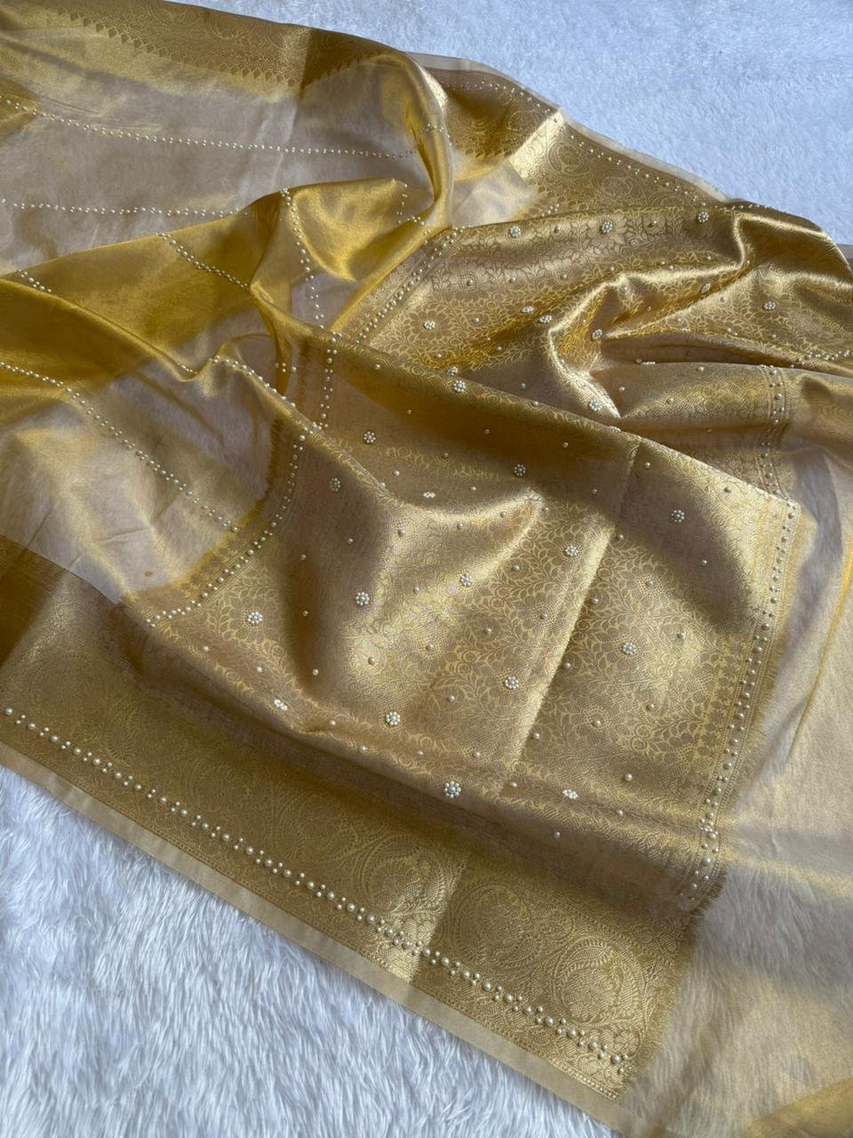 Kanaka Chandrika Tissue Saree