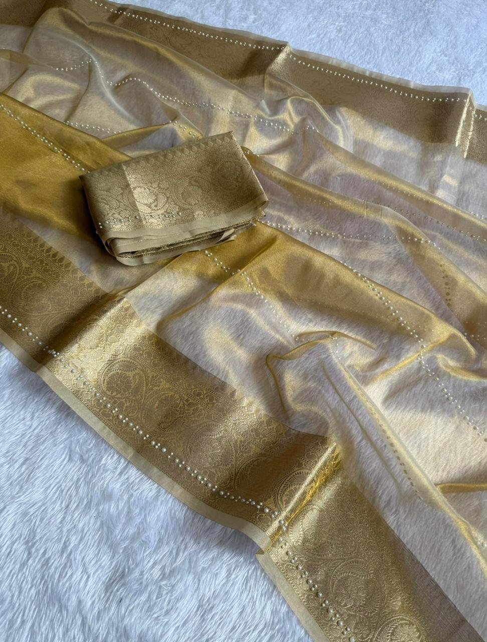 Kanaka Chandrika Tissue Saree